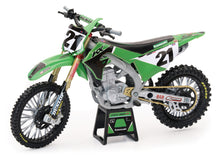 Load image into Gallery viewer, New Ray Toys Kawasaki KX450F Factory Team (Jason Anderson)/ Scale - 1:12