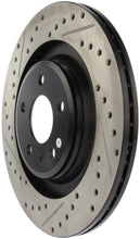 Cargar imagen en el visor de la galería, StopTech Slotted &amp; Drilled Sport Brake Rotor