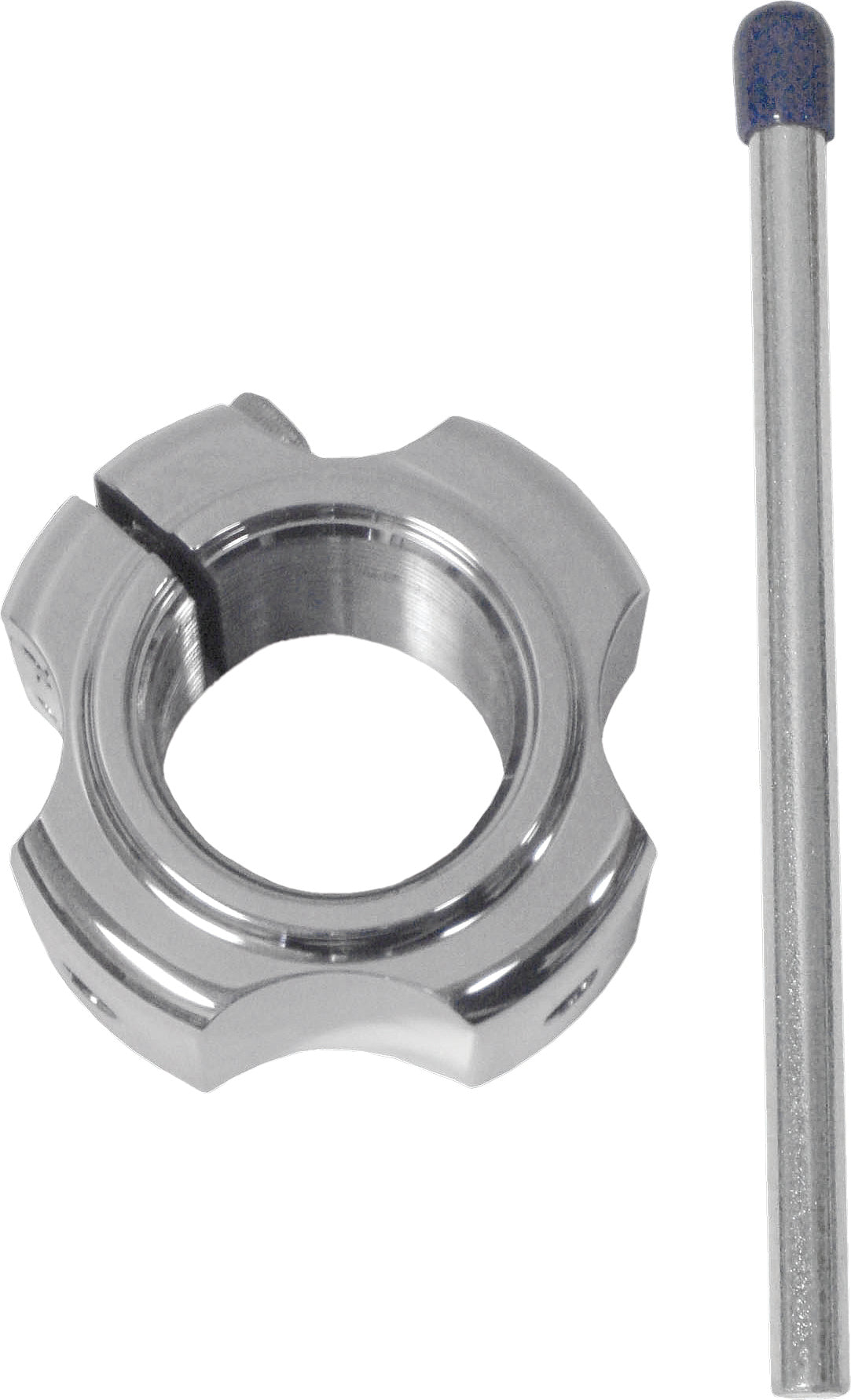 Modquad Axle Locking NUT - Double (SILVER) (AX2-X)