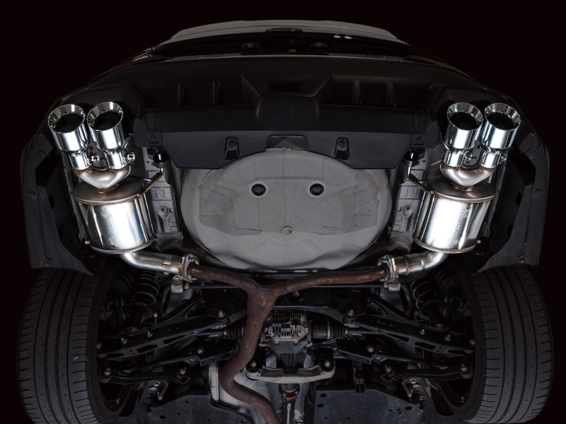 AWE Tuning 22-25 Subaru VB WRX Touring Edition Axleback Exhaust - Chrome Silver Tips
