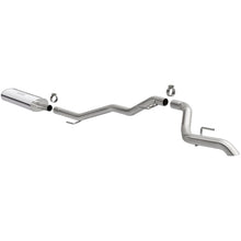 Cargar imagen en el visor de la galería, MagnaFlow 2020 Jeep Gladiator 2.5in Rock Crawler Series Single Rear Exit SS Cat-Back Exhaust w/o Tip