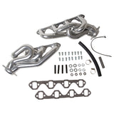 1986-93 MUSTANG 5.0 1-5/8 SHORTY EQUAL LENGTH HEADERS (POLISHED SILVER CERAMIC)