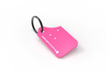 Cargar imagen en el visor de la galería, Rally Armor Pink Key Chain White Logo