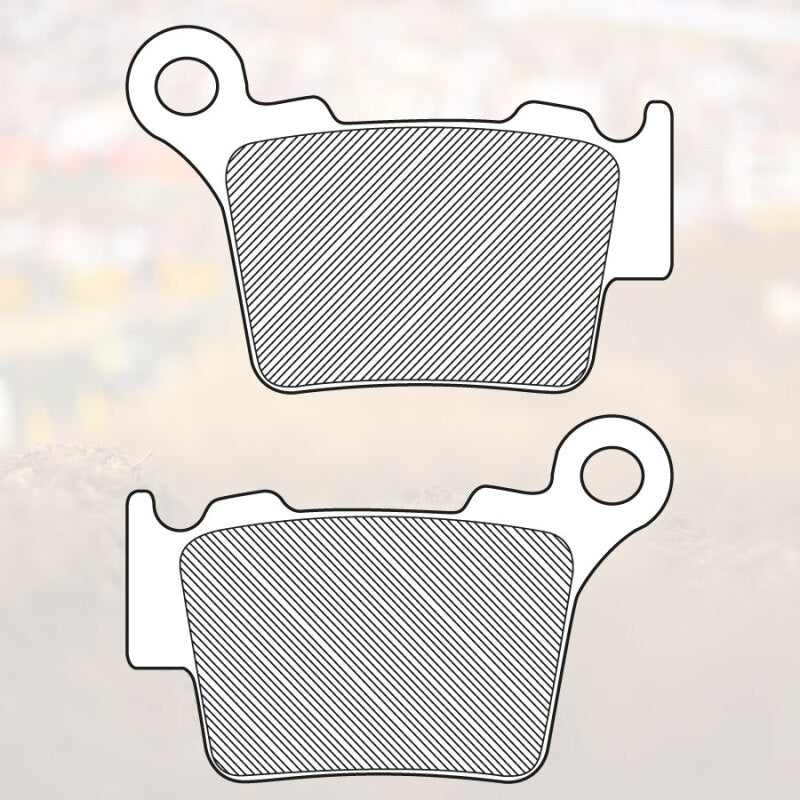Renthal Works Rear Brake Pads — Fits BMW, Gas Gas, Husaberg, Husqvarna, KTM