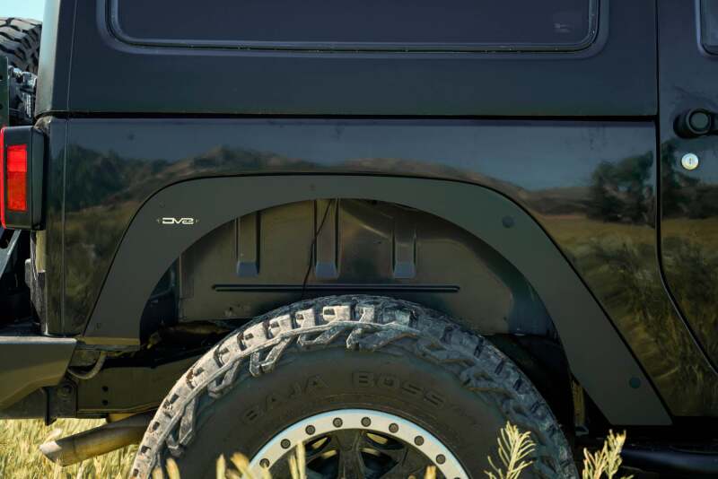 DV8 Offroad Fender Flare Deletes — Fits 2007-2018 Jeep Wrangler JK