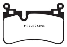 Cargar imagen en el visor de la galería, EBC 08-13 Mercedes-Benz C63 AMG (W204) 6.2 Redstuff Rear Brake Pads