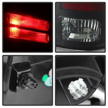 Cargar imagen en el visor de la galería, Spyder Dodge Ram 1500 09-14 LED Tail Lights Incandescent- Blk Smke ALT-YD-DRAM09-LED-BSM