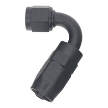 Load image into Gallery viewer, DeatschWerks 6 AN Female Flare Swivel 120-Degree Hose End CPE - Anodized Matte Black