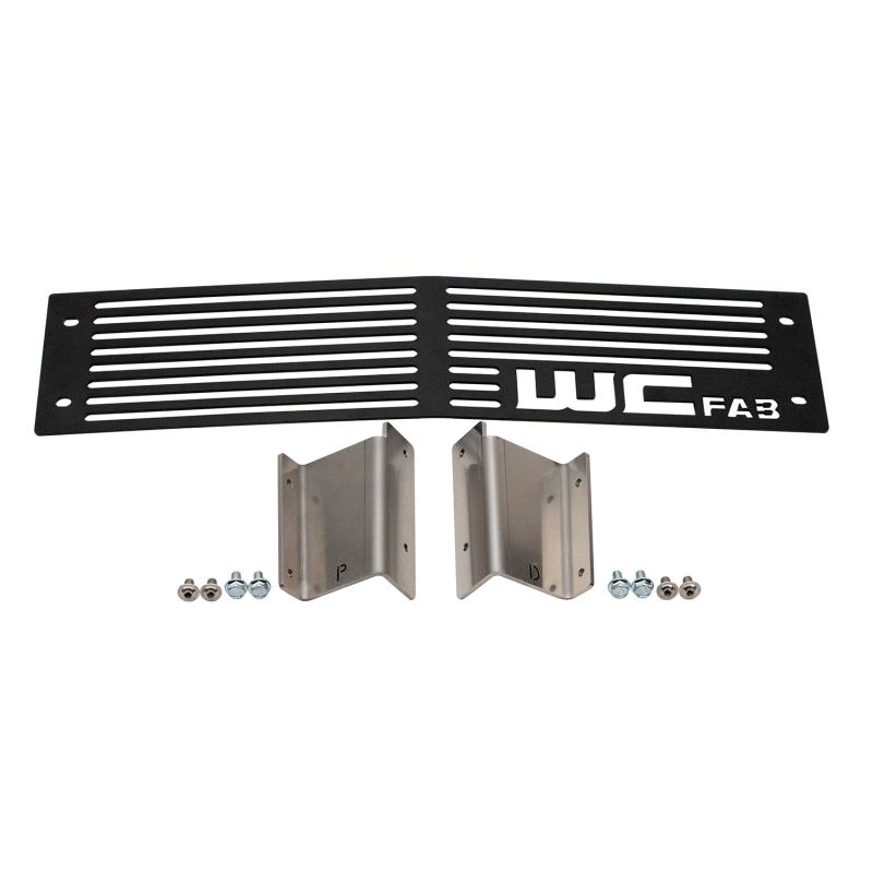 Rejilla para parachoques Wehrli 15-19 Chevrolet Silverado HD 6.6L LML/L5P Duramax - Textura fina negra