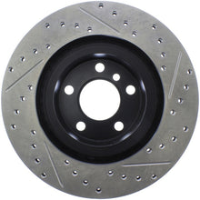 Cargar imagen en el visor de la galería, StopTech Slotted &amp; Drilled Sport Brake Rotor