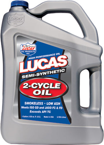 Lucas Semi-Synthetic OIL 2T 1 G (4/Case Sold EA) (10115)