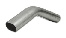 Cargar imagen en el visor de la galería, Vibrant 3in Oval (Nominal Size) T304 SS 45 deg VERTICAL Mandrel Bend 6in x 6in leg lengths