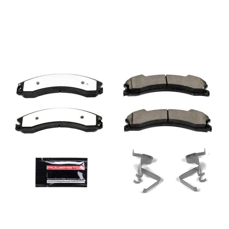 Pastillas de freno delanteras o traseras Z36 para camioneta y remolque con herrajes para Chevrolet Silverado 2500 HD 12-19