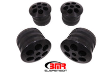 Cargar imagen en el visor de la galería, BMR 08-18 Dodge Challenger Aluminum Rear Cradle Bushings Kit - Black Anodized