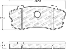 Load image into Gallery viewer, StopTech Performance 06-09 Chvy Corvette Z06 Rear Brake Pads