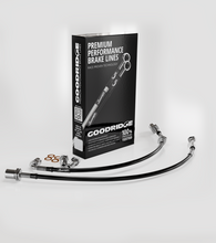 Cargar imagen en el visor de la galería, Goodridge 17-20 Subaru BRZ Stainless Steel Front Brake Lines