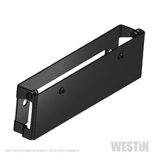 Cargar imagen en el visor de la galería, Westin Winch Mount License Plate Re-locator - Black