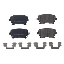 Cargar imagen en el visor de la galería, Power Stop 05-11 Audi A6 Quattro Rear Z17 Evolution Ceramic Brake Pads w/Hardware