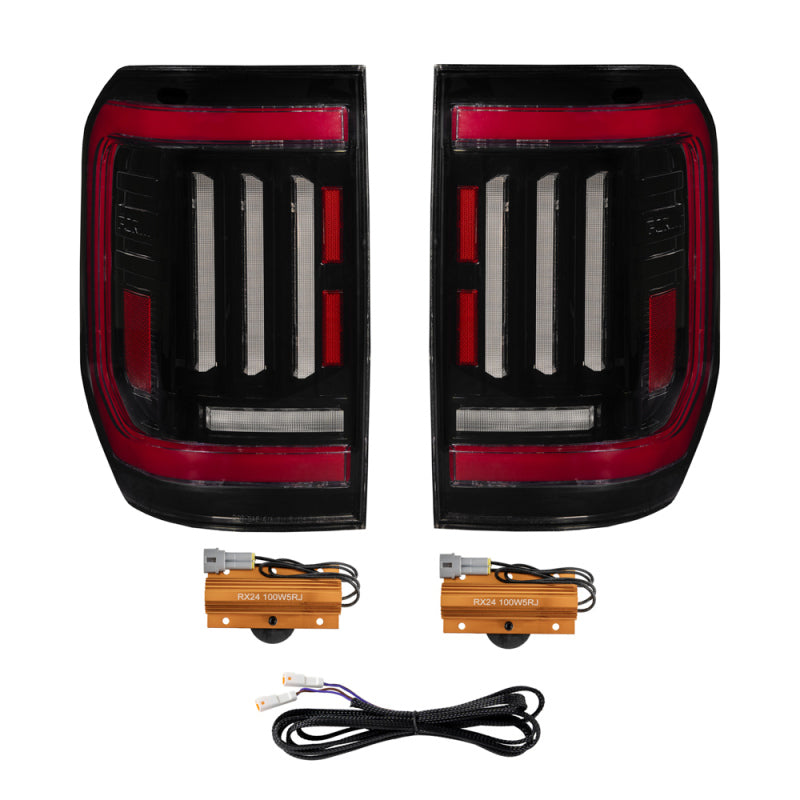 Form Lighting 22-24 Ford Maverick LED Tail Lights Red (pair) (FL0097)