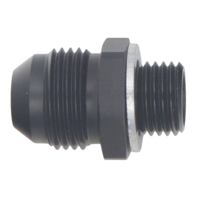 DeatschWerks 8AN to M14 x 1.5 Metric Adapter - Anodized Matte Black