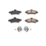 Power Stop 95-00 Ford Contour Rear Z17 Evolution Ceramic Brake Pads w/Hardware