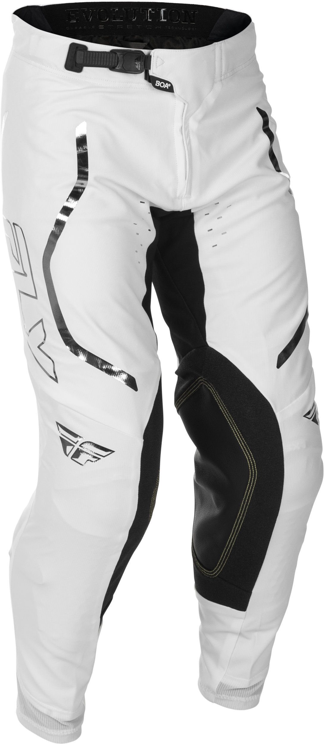 Fly Racing Evolution DST LE Flash Pants White/Silver SZ 30 (379-13530)