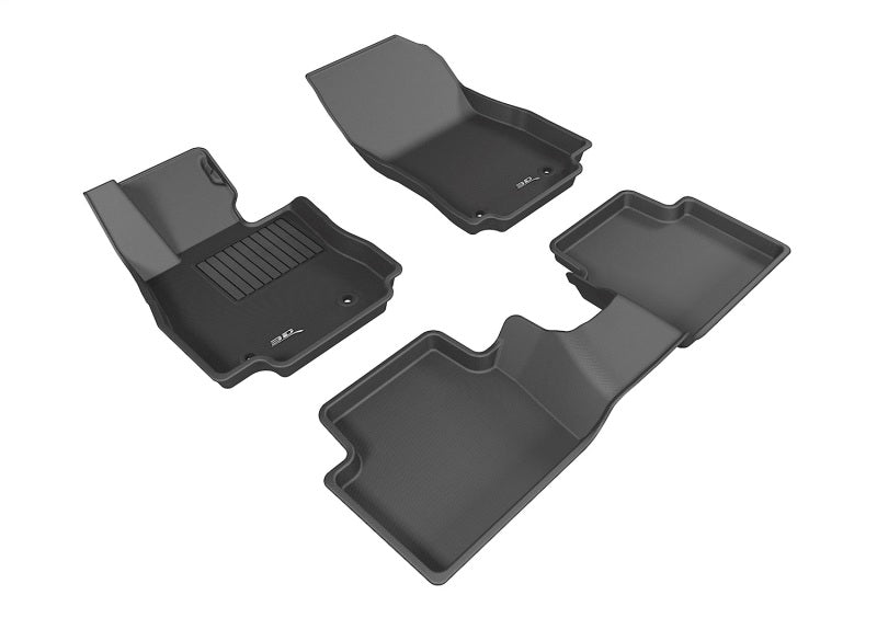 3D MAXpider 17-20 Toyota Yaris / Yaris iA Kagu Black Full Set