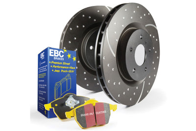 EBC S5 Yellowstuff Pad & GD Rotor Kit — Fits 2005-2014 Chrysler 300/Dodge Magnum/Charger/Challenger
