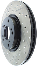 Load image into Gallery viewer, StopTech 02-06 Acura RSX Type S / 06-09 Honda Civic Si Slotted &amp; Drilled Right Front Rotor