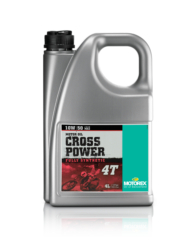 MOTOREX Cross Power Motor OIL 10W50 4T 4L (4/Case Sold EA) (305692)