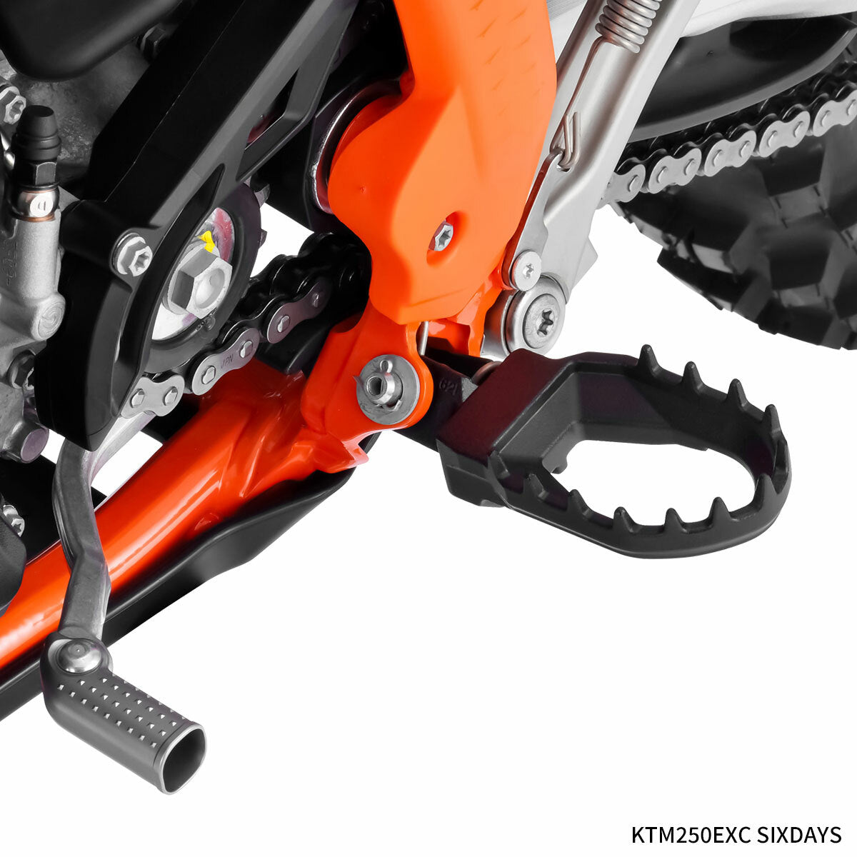ZETA MAX Footpegs KTM/HUS Black (ZE93-2640)