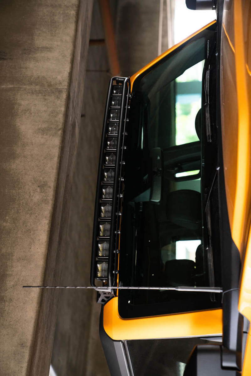 Soporte de luz curvo DV8 21+ Ford Bronco para luces de 12 3 in