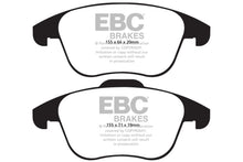 Cargar imagen en el visor de la galería, EBC 15 and up Audi Q3 2.0 Turbo Yellowstuff Front Brake Pads