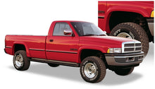 Cargar imagen en el visor de la galería, Guardabarros estilo Bushwacker 94-01 Dodge Ram 1500 Fleetside Extend-A-Fender, 4 piezas, 78,0/96,0 pulgadas, caja, color negro