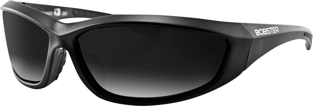 Bobster Charger Sunglasses Black w/Smoke Lens (ECHA001)