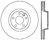 StopTech Power Slot 07-15 Audi Q7 / 04-17 Porsche Cayenne Front Left Cryo Slotted Rotor