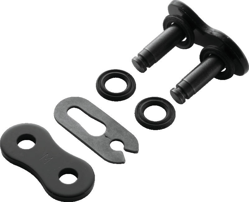 BikeMaster 520 BMXR X-Ring Clip Master Link — Black Motorcycle Chain Link