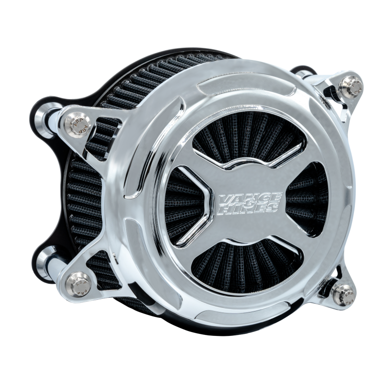 Vance & Hines VO2 X Air Kit Chrome — Fits 2017-2020 Harley-Davidson M8 Touring/Softail