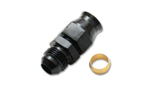 Cargar imagen en el visor de la galería, Vibrant -6AN Male to 3/8in Tube Adapter Fittings with Brass Olive Insert