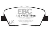 EBC 11+ Hyundai Equus 4.6 Greenstuff Rear Brake Pads