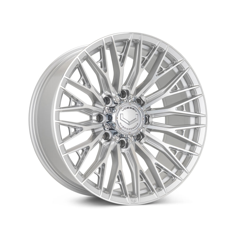 Vossen HFX-6 24x10 - 6x135 - ET25 - Deep Face - 87.1 - Silver Polished Wheel