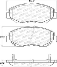 Cargar imagen en el visor de la galería, StopTech Sport Brake Pads w/Shims and Hardware - Front