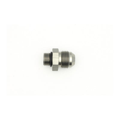 DeatschWerks 6AN ORB to 8AN Male Flare Adapter — Matte Black Finish