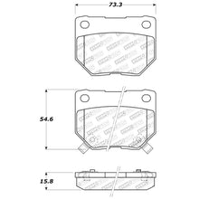 Cargar imagen en el visor de la galería, StopTech Performance 06-07 WRX Rear Brake Pads