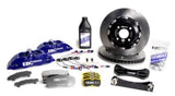 EBC Racing 15-21 Volkswagen GTI Mk7 Blue Apollo-4 Calipers 355mm Rotors Front Big Brake Kit