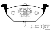 Cargar imagen en el visor de la galería, EBC 00-05 Volkswagen Beetle 2.0 Greenstuff Front Brake Pads