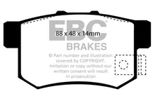 Cargar imagen en el visor de la galería, EBC 02-04 Honda CR-V 2.4 Greenstuff Rear Brake Pads