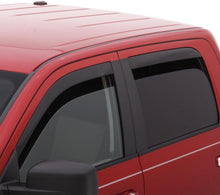 Cargar imagen en el visor de la galería, AVS 09-18 Dodge RAM 1500 Quad Cab Ventvisor Low Profile In-Channel Deflectors 4pc - Smoke