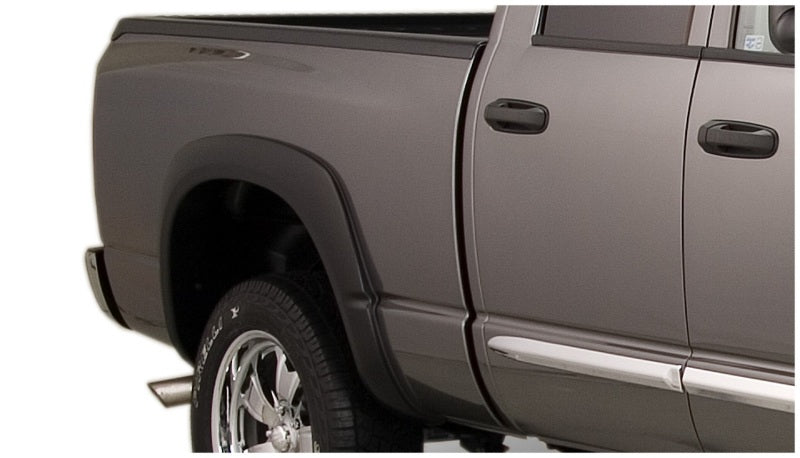 Guardabarros estilo OE de Bushwacker para Dodge Ram 1500 Fleetside 94-01, 4 piezas, caja de 78,0/96,0 pulgadas, color negro