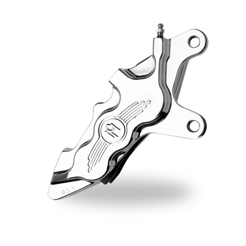 Performance Machine 00-21 Harley-Davidson 112x6B Right Caliper - 13in Disc - Chrome